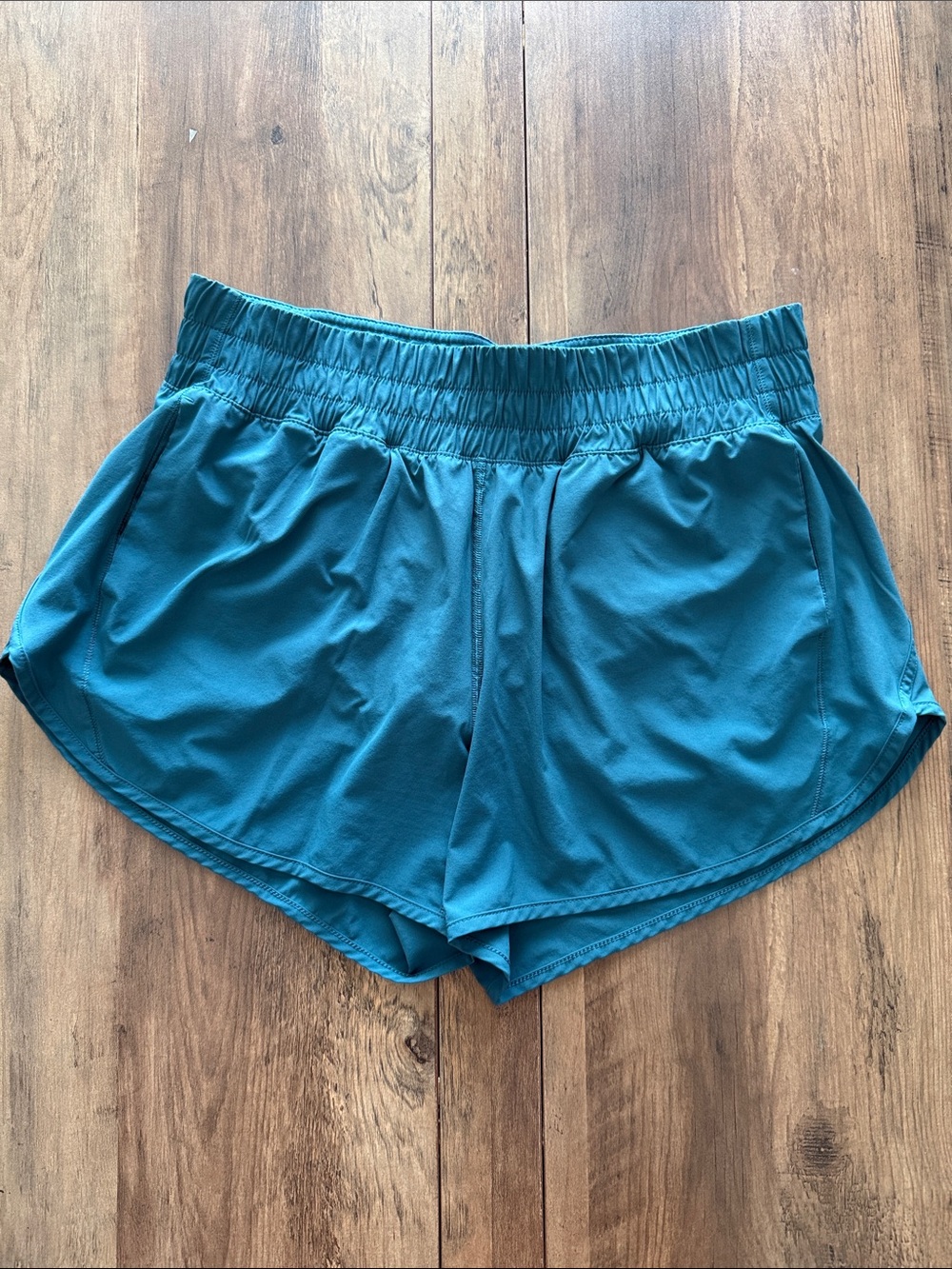 Women’s Athletic Shorts in Teal - Lightweight Running Shorts